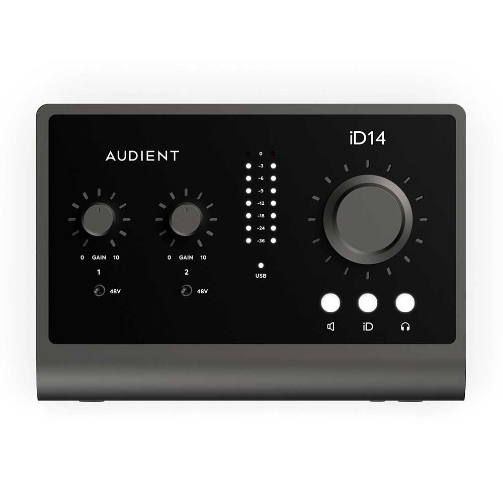 Audient iD14 MKII interfaz de audio con preamplificadores clase A Audient