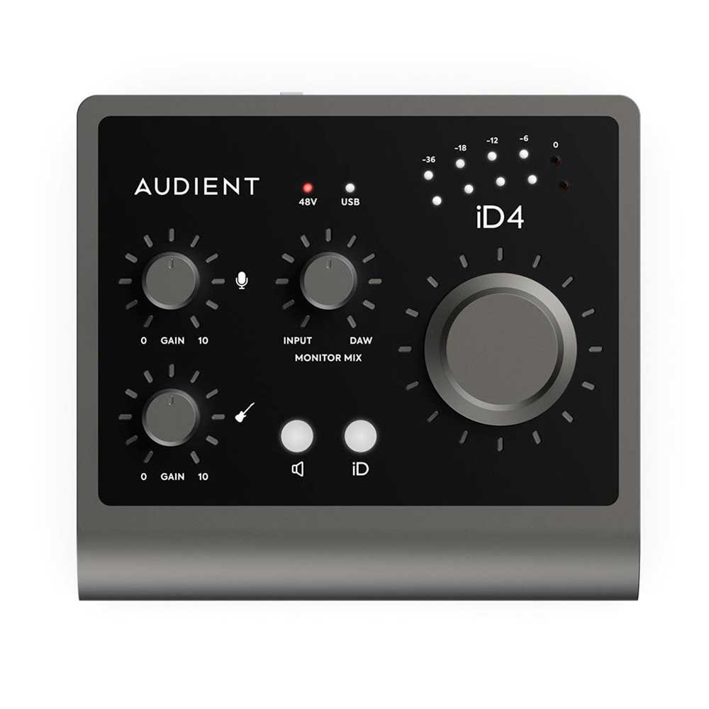 Audient iD4 MKII interfaz de audio compacta con preamplificador clase A
