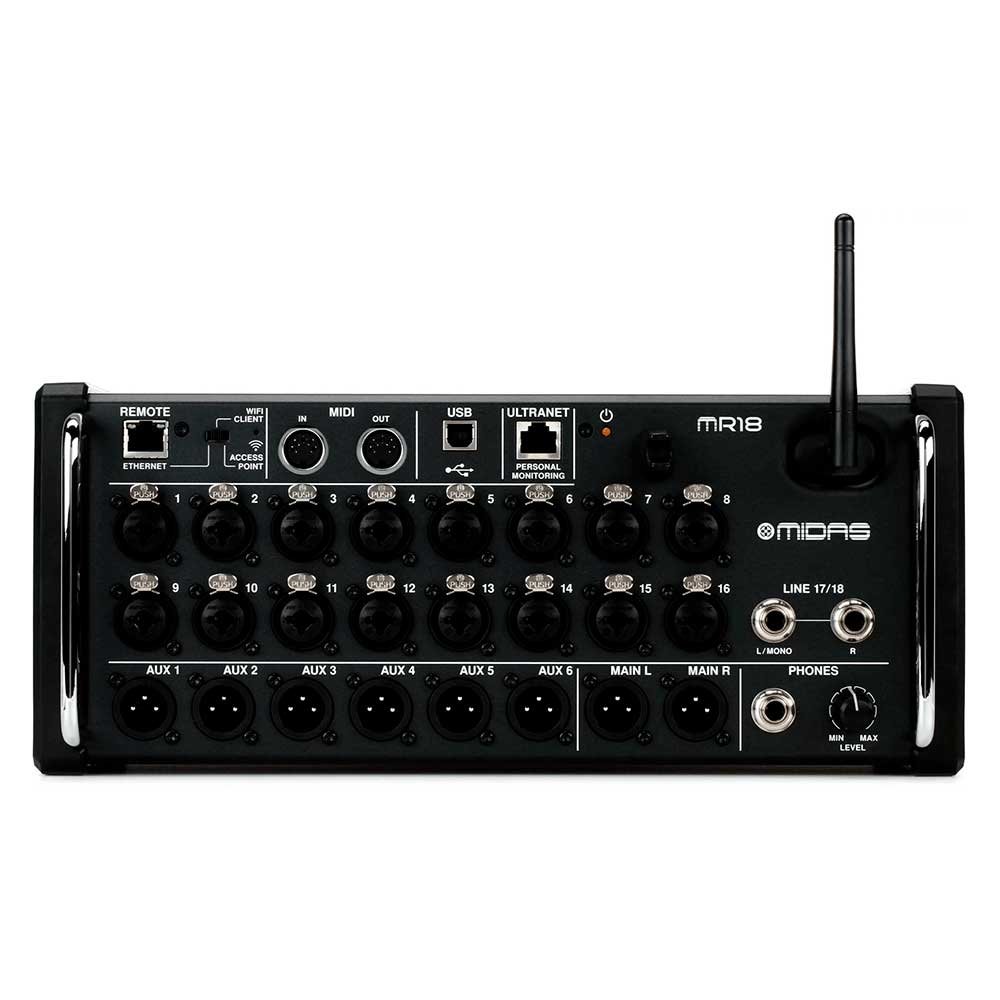 Midas MR18 mezcladora digital profesional