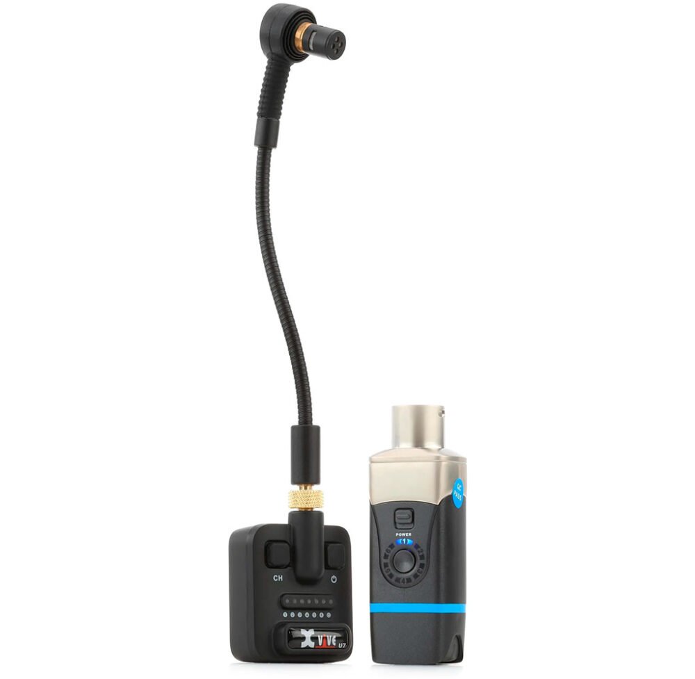 XVIVE U7 transmisor y receptor inalámbrico para instrumentos de viento