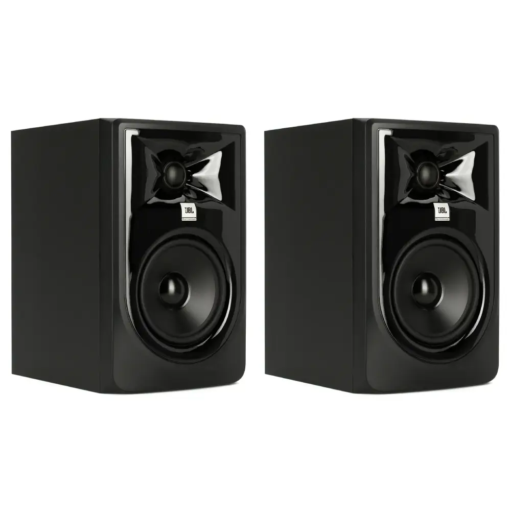 Monitores de estudio activos JBL 305P MKII de 5 pulgadas en par