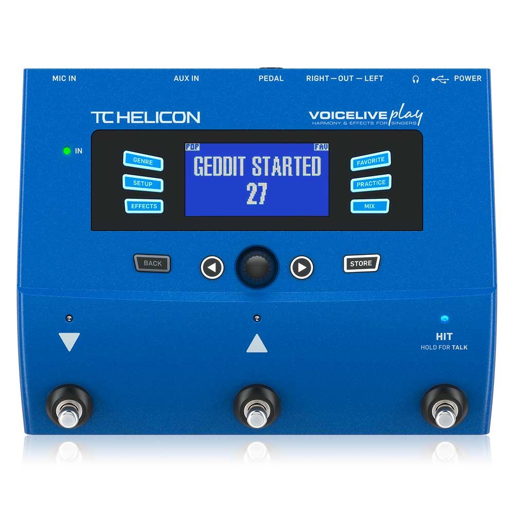 tc helicon voicelive play pedal vocal efectos armonias